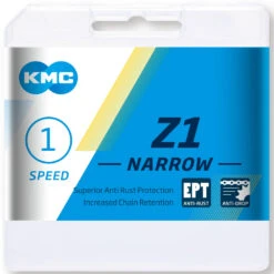 KMC Z1 Narrow 3/32 Chain -Planetx Shop CHKMCZ1N P2