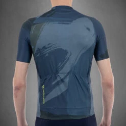 Carnac Men's Brosse Short Sleeve Jersey / Blue -Planetx Shop CLCABSSJB P4