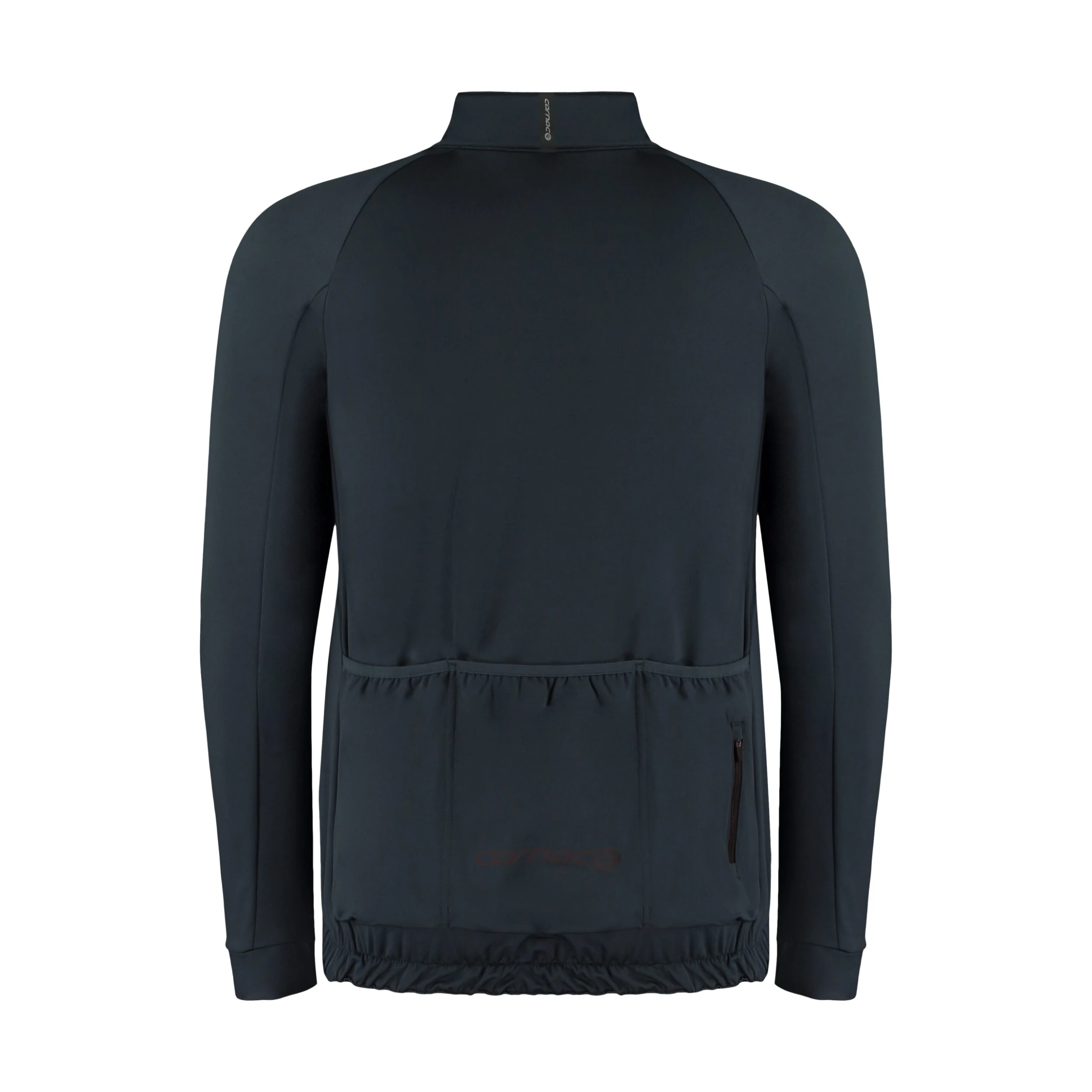 Carnac Men's Charcoal Long Sleeve Cycling Jersey 4 Carnac Men's Charcoal Long Sleeve Cycling Jersey - Image 2