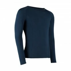 Carnac Long Sleeve Merino Base Layer -Planetx Shop CLCAMBL2 NAV P2