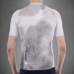 Carnac Men's Meteo Short Sleeve Jersey / White -Planetx Shop CLCAMSSJW P4