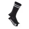 Carnac Stripe Perform Cycling Socks / Black & White 1 Carnac Stripe Perform Cycling Socks / Black & White -Planetx Shop CLCASTRPCSBWH P1