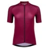 Carnac Women's Short Sleeve Jersey / Burgundy 2 Carnac Women's Short Sleeve Jersey / Burgundy -Planetx Shop CLCAWSSJBUR P1 01