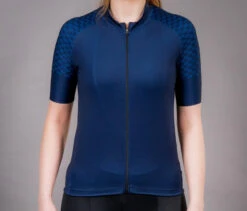 Carnac Women's Short Sleeve Jersey / Navy 10 Carnac Women's Short Sleeve Jersey / Navy -Planetx Shop CLCAWSSJNAV P7