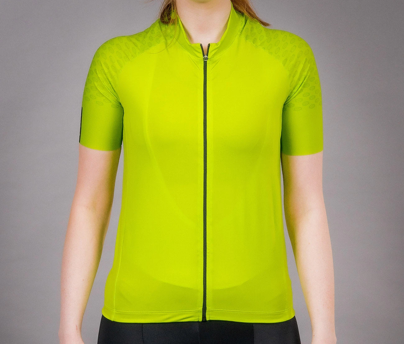 Carnac Women's Short Sleeve Jersey / Zesty Lime 5 Carnac Women's Short Sleeve Jersey / Zesty Lime - Image 3