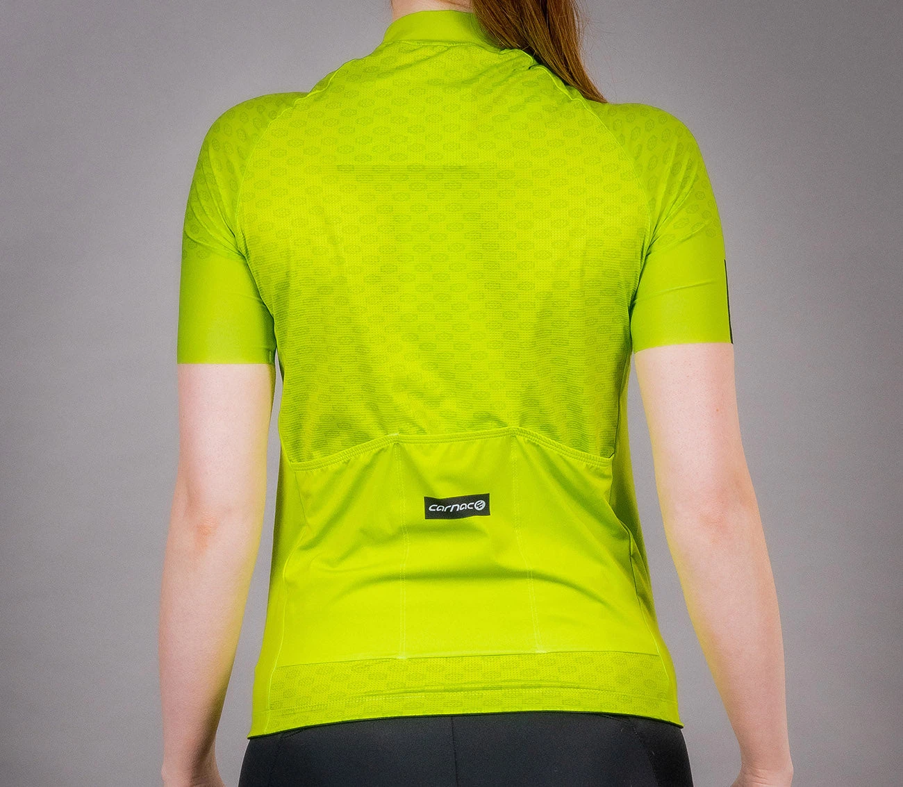 Carnac Women's Short Sleeve Jersey / Zesty Lime 6 Carnac Women's Short Sleeve Jersey / Zesty Lime - Image 4