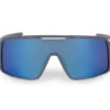 Carnac Juno Sunglasses / Cool Grey Frame & Ice Blue Revo Lens -Planetx Shop CLJUNGRYICE P1