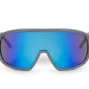 Carnac Para Sunglasses / Cool Grey Frame & Blue Revo Lens -Planetx Shop CLPARGRYBLU P1