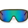 Carnac Para Sunglasses / Olive Drab Frame & Green Revo Lens -Planetx Shop CLPAROLVGRN P1