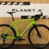 Planet X London Road Gravel Edition SRAM Rival 1 Bike - Large - Zesty Lime