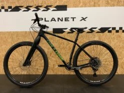 On-One Whippet SX Mountain Bike / Black & Jade / Large -Planetx Shop DBCL00004P4