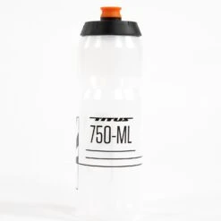 Titus 750ml Water Bottle / Clear & Black -Planetx Shop Large vitus clear 2