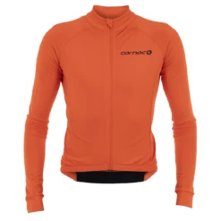 Carnac Men's Long Sleeve Cycling Jersey -Planetx Shop Long sleave jersey orange