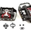 Wellgo WPD-982 Double Sided Platform / SPD Clipless Pedals / Black -Planetx Shop PEWEL982 P1