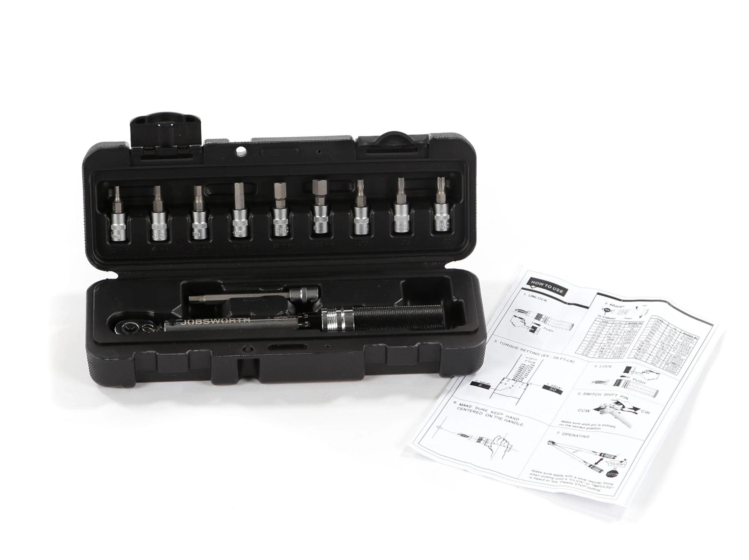Jobsworth Pro Torque Wrench Set 8 Jobsworth Pro Torque Wrench Set - Image 6