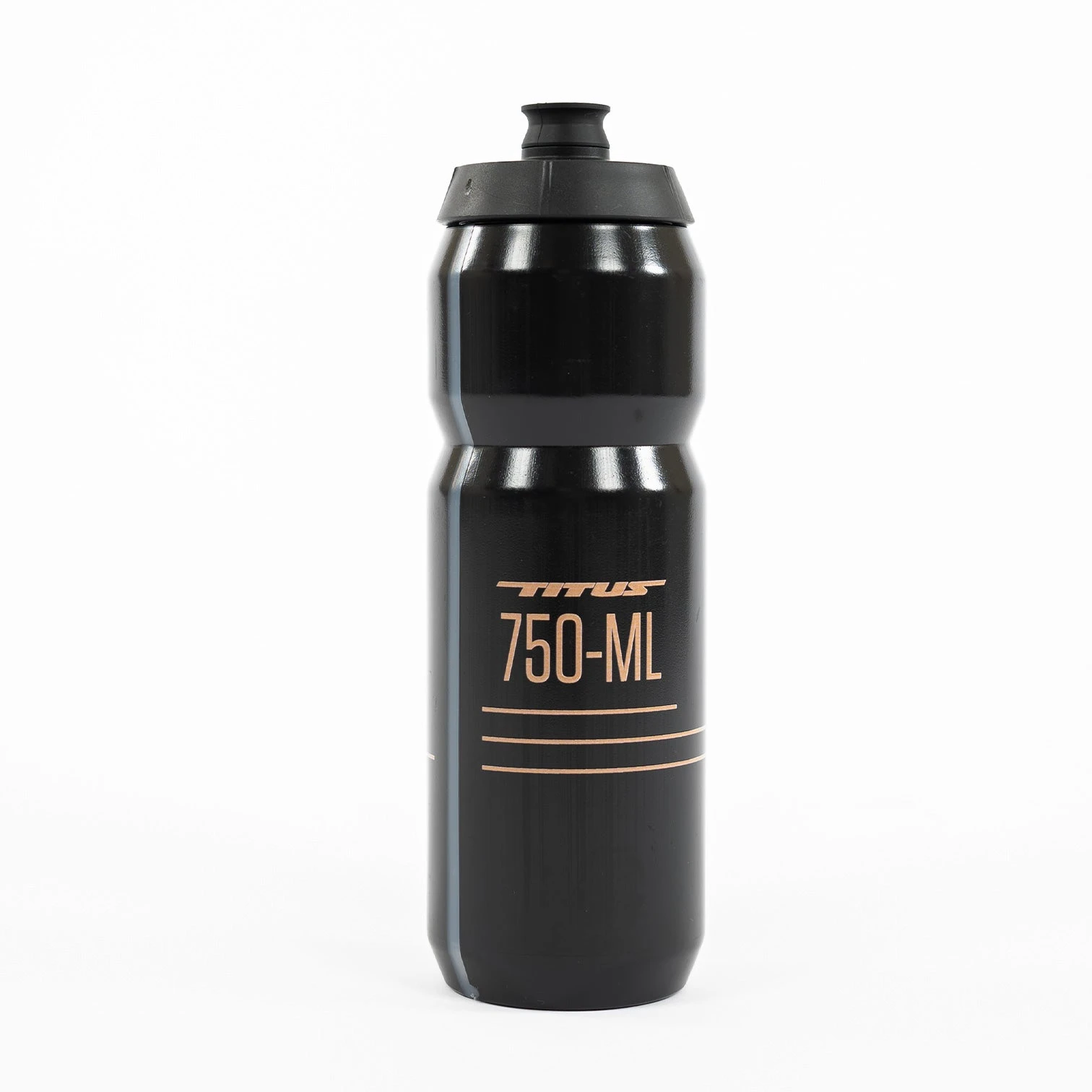 Titus 750ml Water Bottle / Black & Gold 4 Titus 750ml Water Bottle / Black & Gold - Image 2
