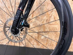 Planet X Pro Carbon SRAM Force AXS Road Bike / Medium / Black / Selcof 45 Carbon Wheels -Planetx Shop thumbnail IMG 8963